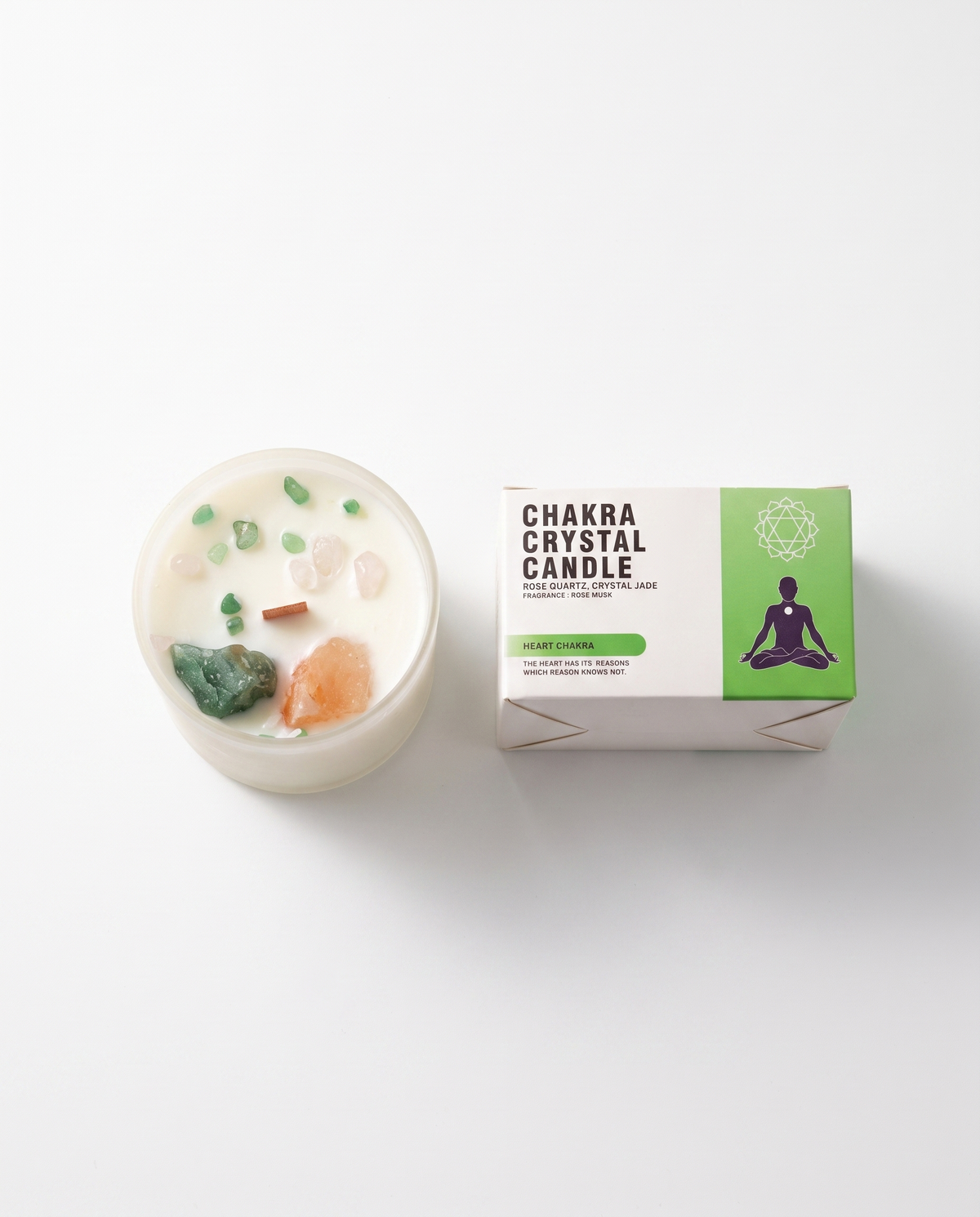 Chakra-Kerze – Herz