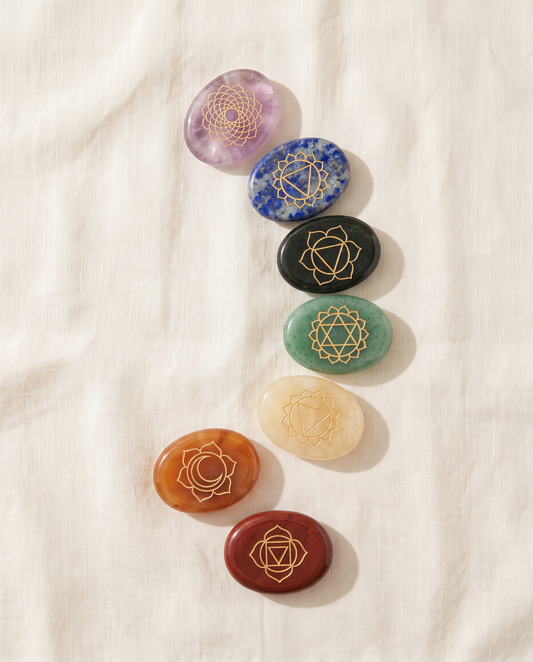 7 Chakra Steine